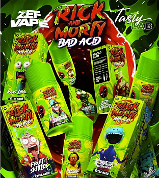 Ар RICK and MORTY BAD ACID HARD "Фруктовый скитлс" 30-20
